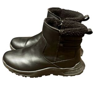Eddie Bauer Siren Black Winter Boots Snow Womens Size 7 Lined Rain